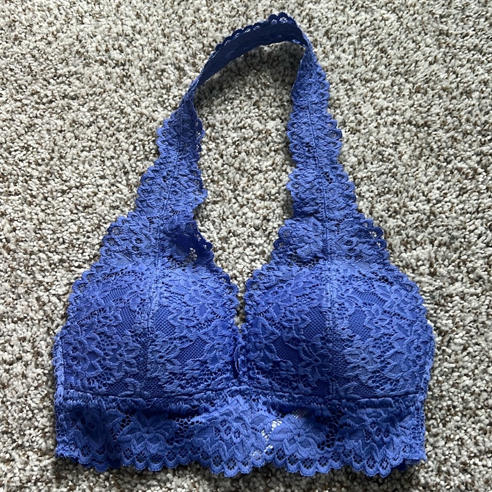 Periwinkle halter top bra